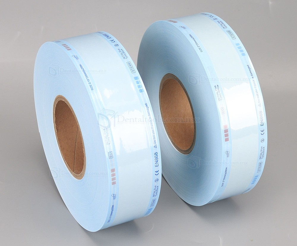 200m Rollo Termosellable para Esterilizaci&oacute;n Dental en Autoclave